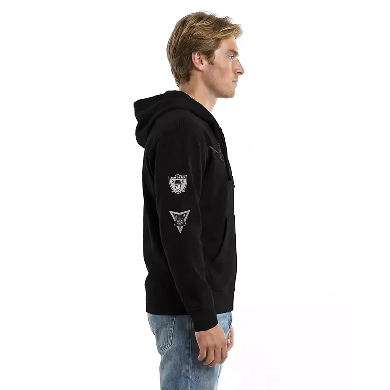 Champion NFL x Disney Darth Vader Las Vegas Raiders Zip Hoodie - Image 6