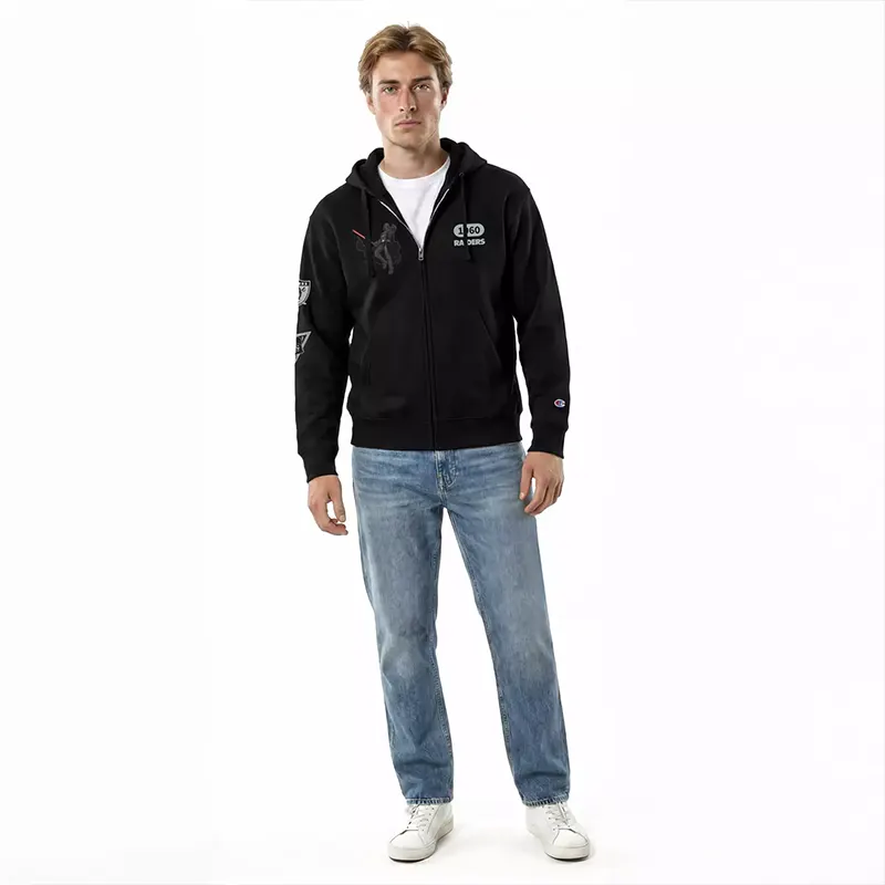 Champion NFL x Disney Darth Vader Las Vegas Raiders Zip Hoodie - Image 5