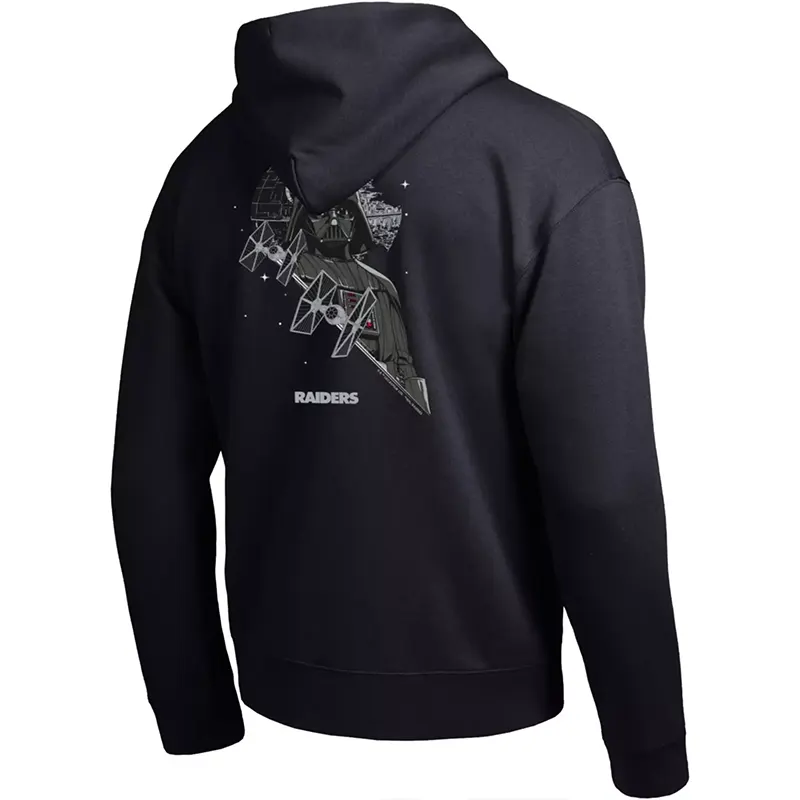 Champion NFL x Disney Darth Vader Las Vegas Raiders Zip Hoodie - Image 2
