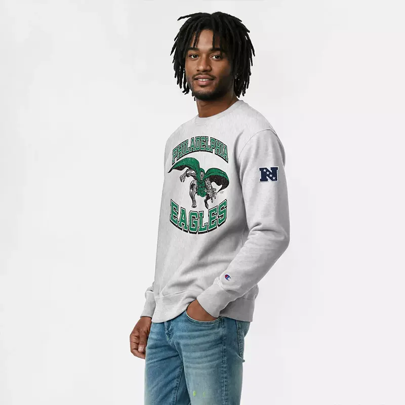 Champion NFL x Disney Doctor Doom Philadelphia Eagles Pullover Sweatshirt - Image 5