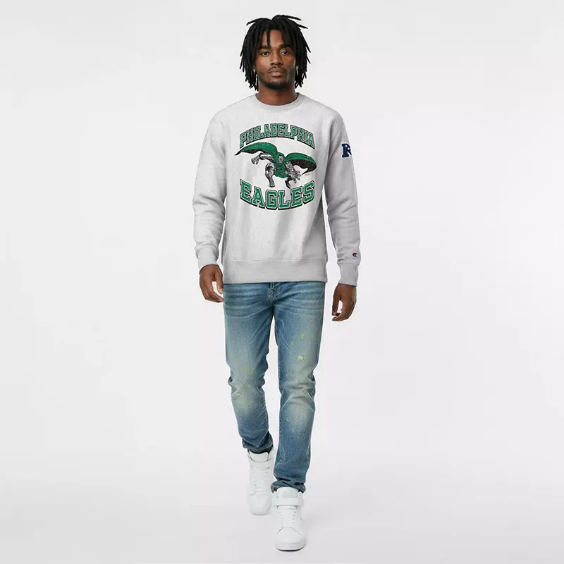 Champion NFL x Disney Doctor Doom Philadelphia Eagles Pullover Sweatshirt - Image 6