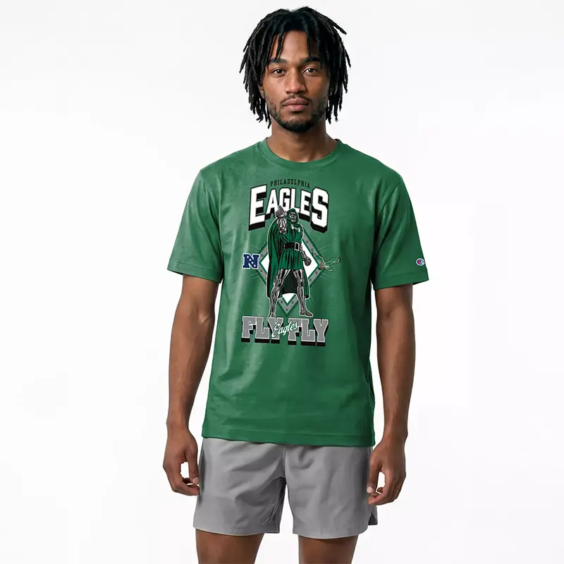 Champion NFL x Disney Doctor Doom Philadelphia Eagles T-shirt - Image 4