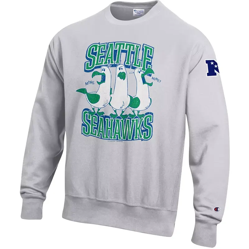 Champion NFL x Disney Finding Nemo Seagulls Seattle Seahawks Pullover Sweatshirt