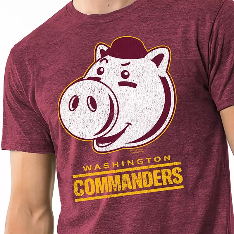Champion NFL x Disney Hamm Washington Commanders T-shirt - Image 3