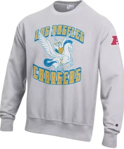 Champion NFL x Disney Hercules and Pegasus Los Angeles Chargers Pullover Sweatshirt