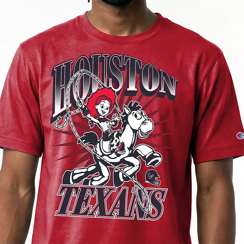 Champion NFL x Disney Jessie Houston Texans T-shirt - Image 3