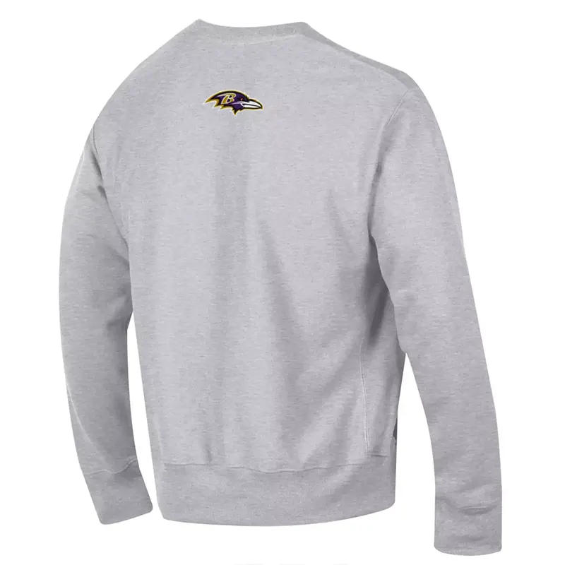 Champion NFL x Disney Maleficent's Raven Baltimore Ravens Pullover Sweatshirt - Image 2