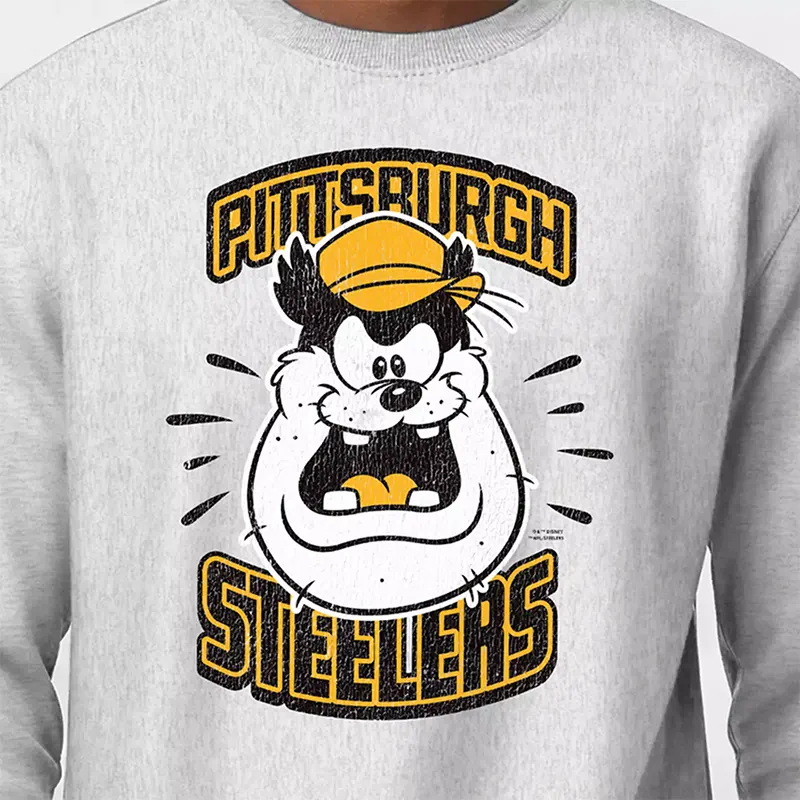 Champion NFL x Disney Pete Pittsburgh Steelers Pullover Sweatshirt - Image 3