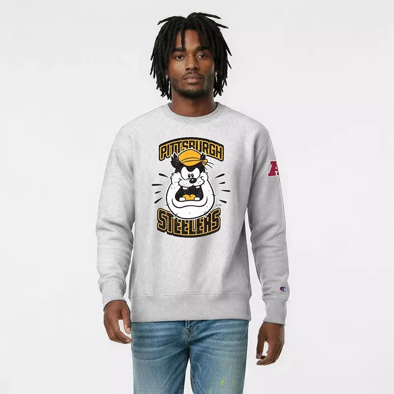 Champion NFL x Disney Pete Pittsburgh Steelers Pullover Sweatshirt - Image 4