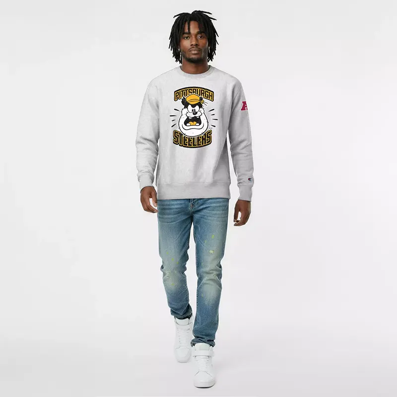 Champion NFL x Disney Pete Pittsburgh Steelers Pullover Sweatshirt - Image 6