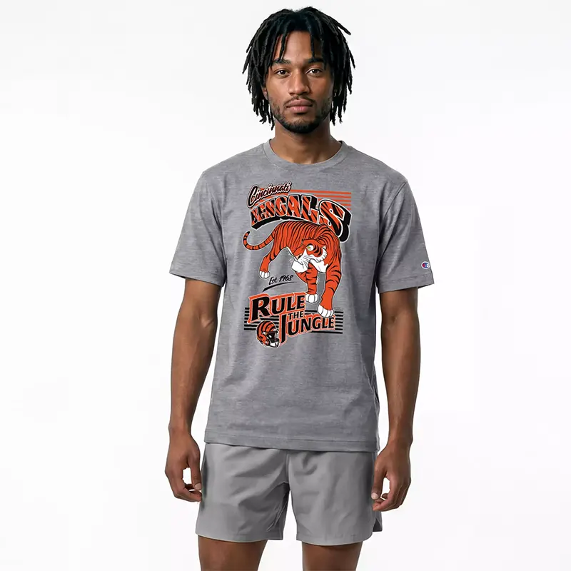 Champion NFL x Disney Shere Khan Cincinnati Bengals T-shirt - Image 4