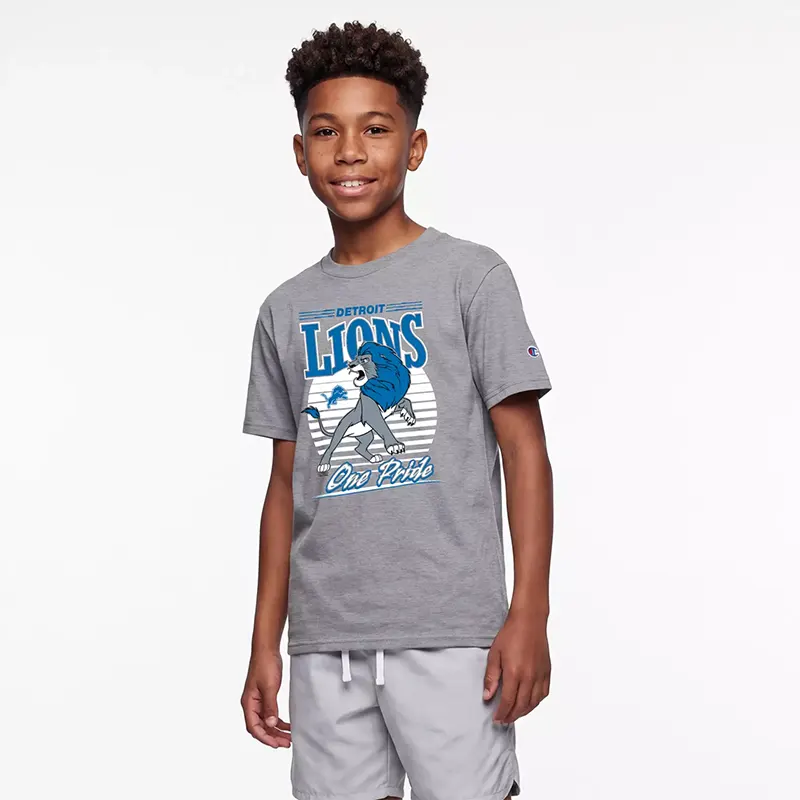 Champion NFL x Disney Simba Detroit Lions T-shirt - Image 4