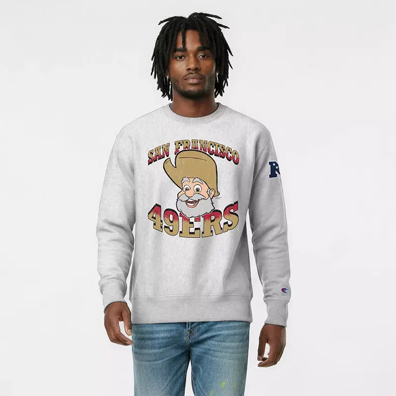 Champion NFL x Disney Stinky Pete San Francisco 49ers Pullover Sweatshirt - Image 4
