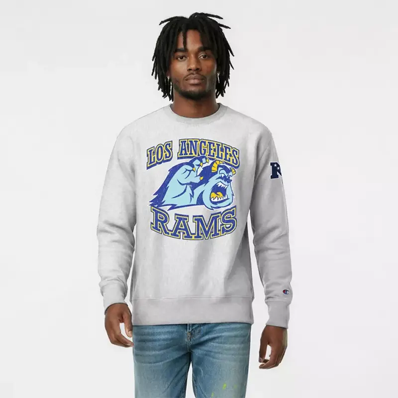 Champion NFL x Disney Sulley Los Angeles Rams Pullover Sweatshirt - Image 3