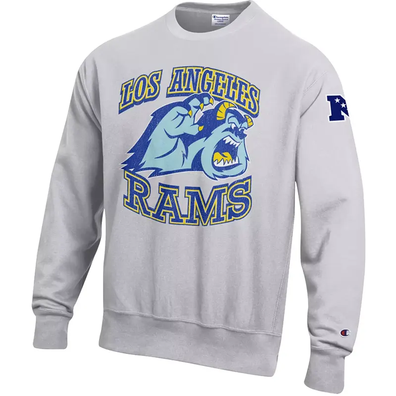 Champion NFL x Disney Sulley Los Angeles Rams Pullover Sweatshirt