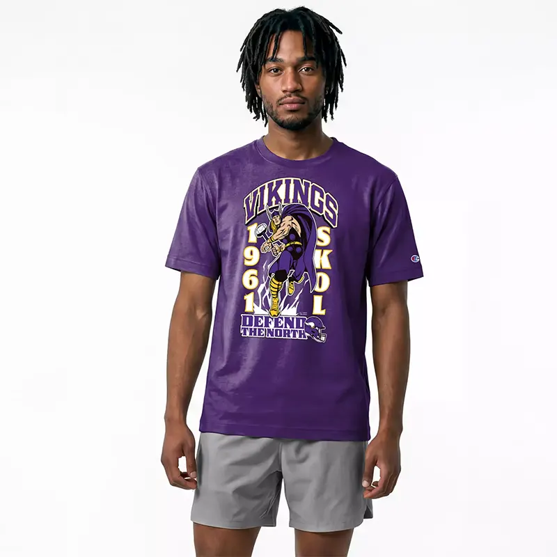 Champion NFL x Disney Thor Minnesota Vikings T-shirt - Image 4