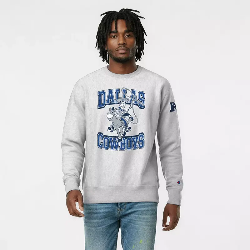 Champion NFL x Disney Woody Dallas Cowboys Pullover Sweatshirt - Image 4
