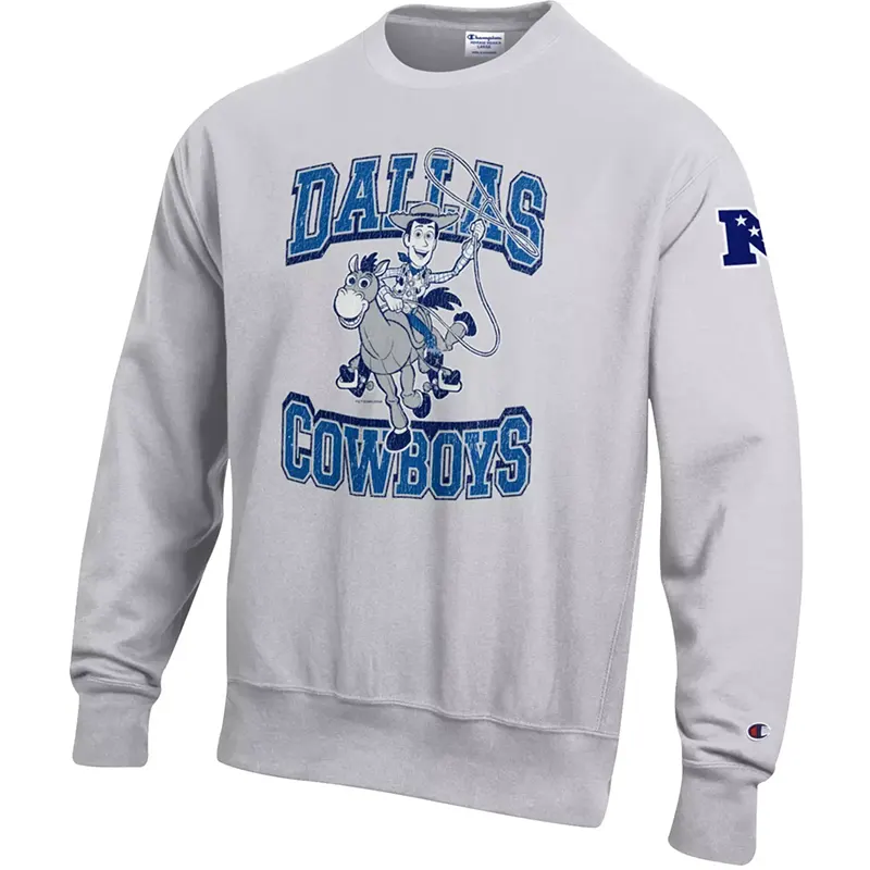 Champion NFL x Disney Woody Dallas Cowboys Pullover Sweatshirt