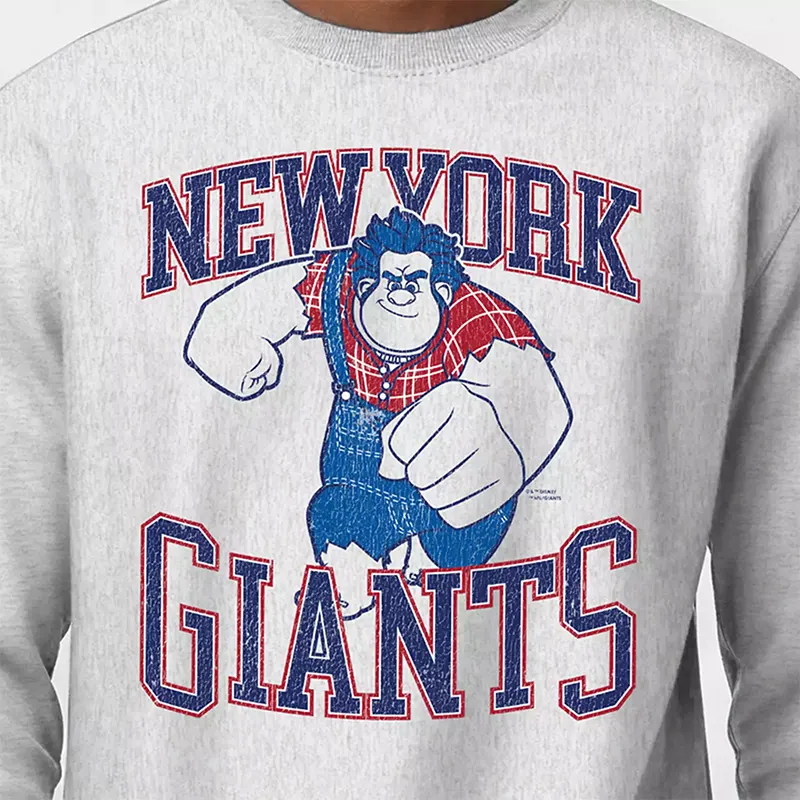 Champion NFL x Disney Wreck-It Ralph New York Giants Pullover Sweatshirt - Image 3