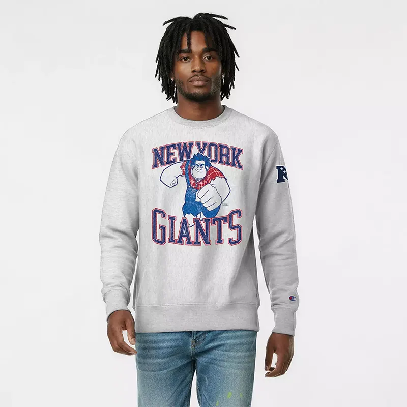 Champion NFL x Disney Wreck-It Ralph New York Giants Pullover Sweatshirt - Image 4