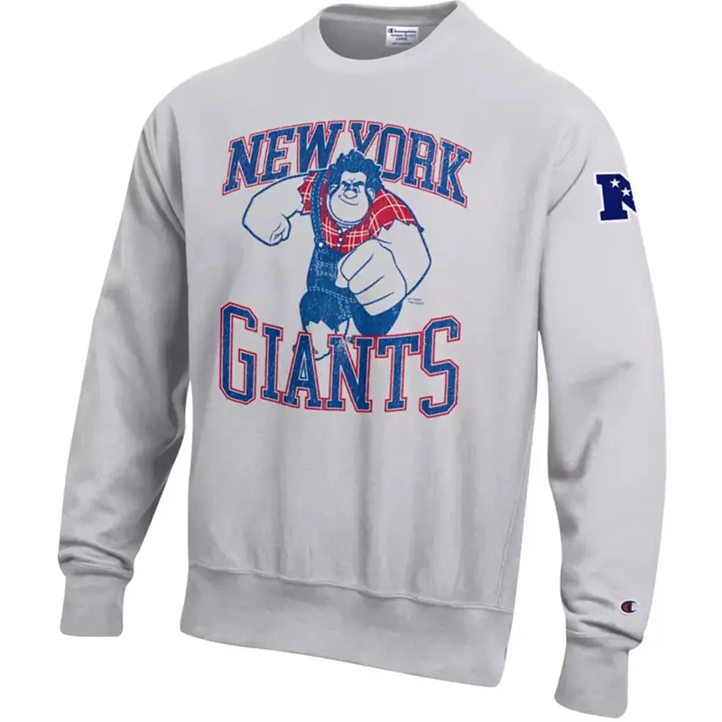 Champion NFL x Disney Wreck-It Ralph New York Giants Pullover Sweatshirt