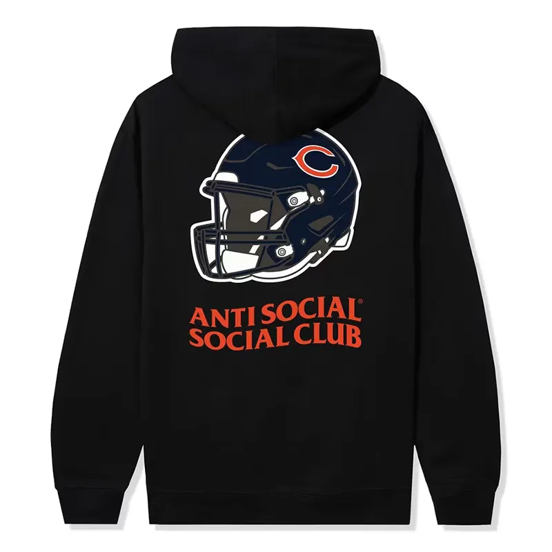 Chicago Bears AntiSocialSocialClub x NFL Impact Hoodie - Image 2