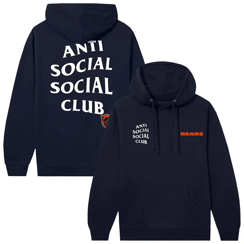 Chicago Bears AntiSocialSocialClub x NFL Snap Hoodie