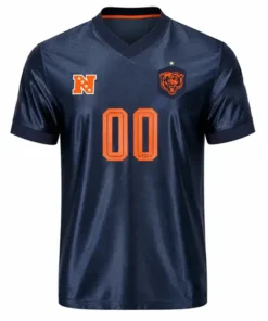 Chicago Bears Football x Football V-Neck Custom Shirt