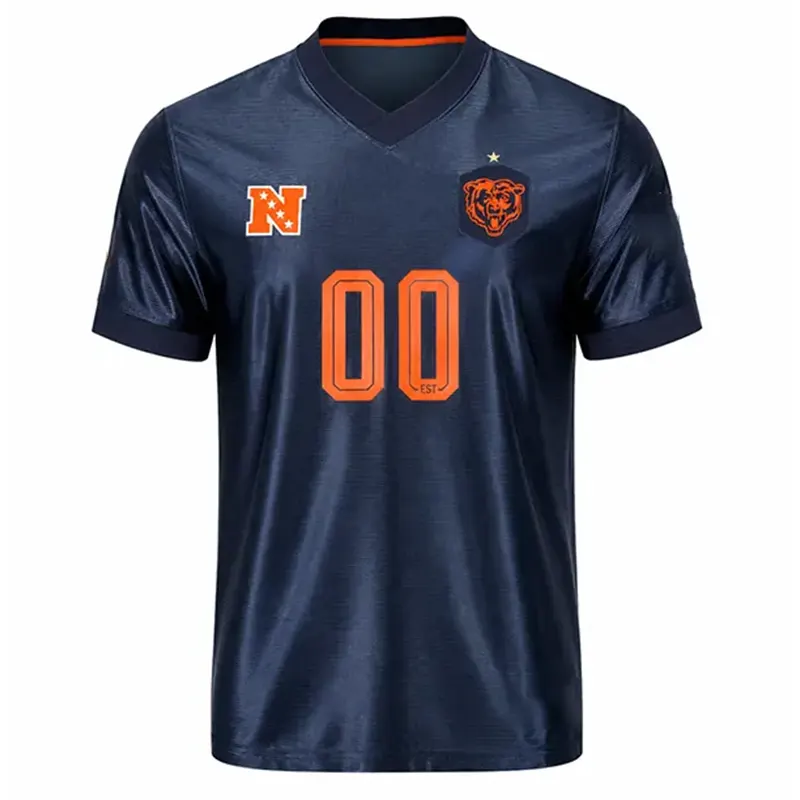 Chicago Bears Football x Football V-Neck Custom Shirt