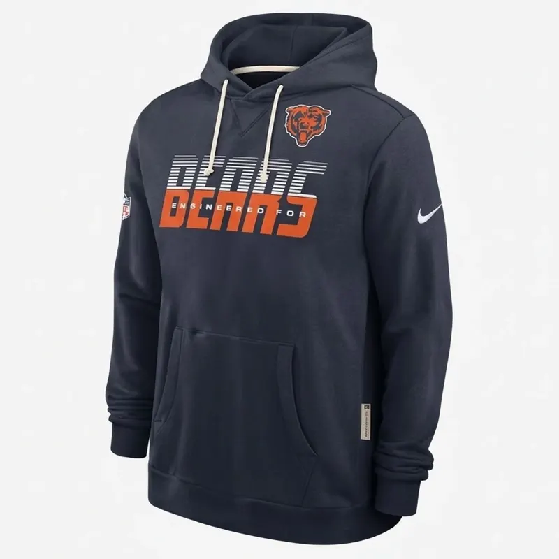 Chicago Bears Nike Sideline Standard Issue Dri-FIT Hoodie