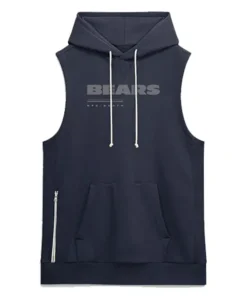 Chicago Bears Sideline Sleeveless Hoodie