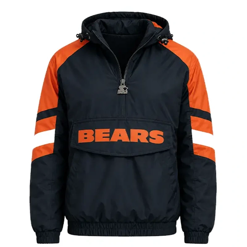 Chicago Bears Starter Pullover Jacket