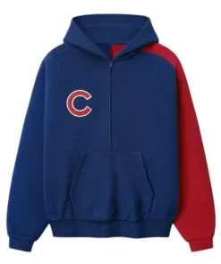 Chicago Essentials Blue Red Hoodie