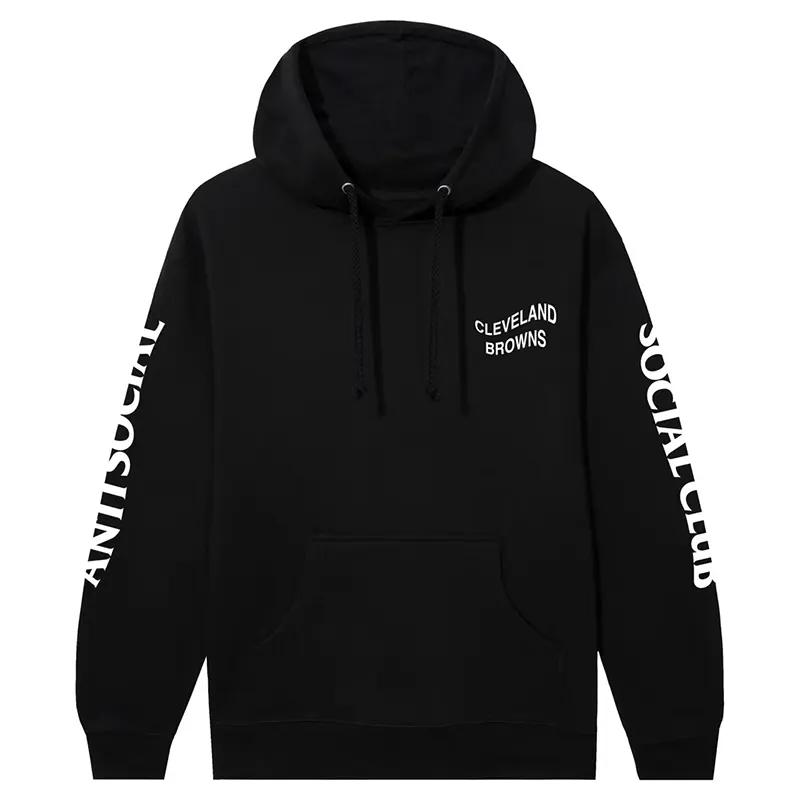 Cleveland Browns AntiSocialSocialClub x NFL Impact Blossom Hoodie - Image 2