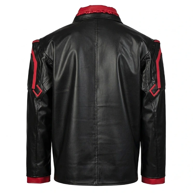 Cyberpunk 2077 Male Nomad V Leather Blazer - Image 2