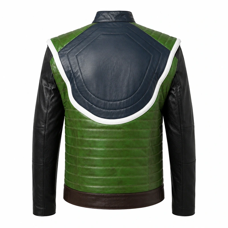 DBZ Broly Bardock Leather Jacket - Image 2