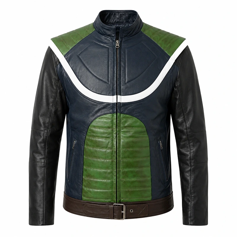 DBZ Broly Bardock Leather Jacket