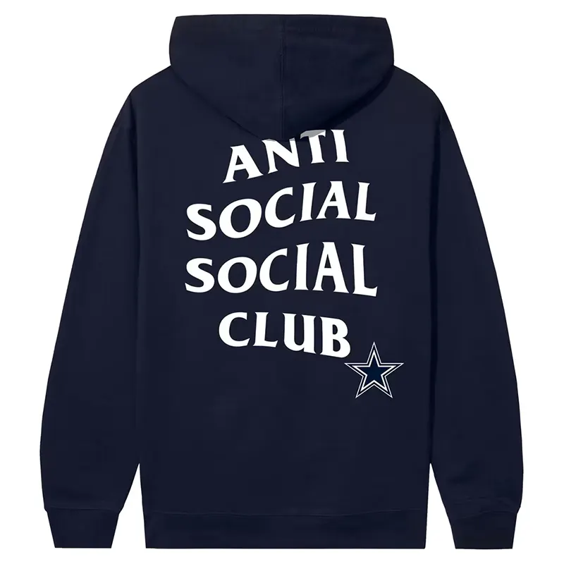 Dallas Cowboys AntiSocialSocialClub x NFL Snap Hoodie - Image 3