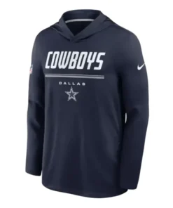 Dallas Cowboys Game On Navy Hoodie