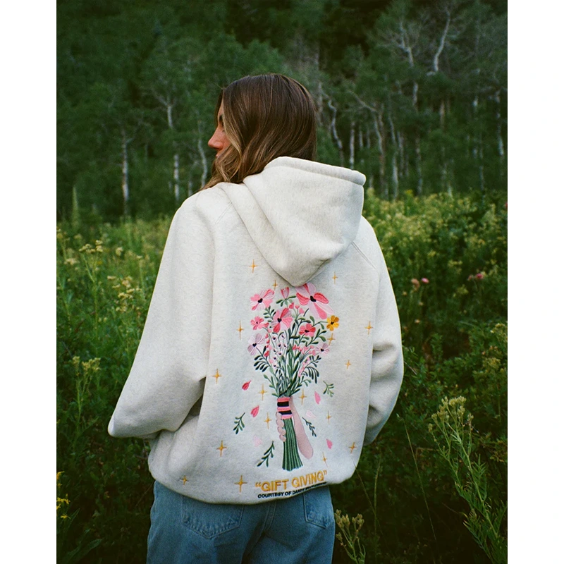 Dandy Worldwide "Gift Giving" Oversized Lux Hoodie - Image 9