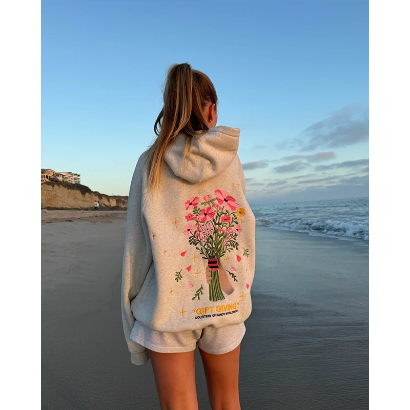 Dandy Worldwide "Gift Giving" Oversized Lux Hoodie - Image 6