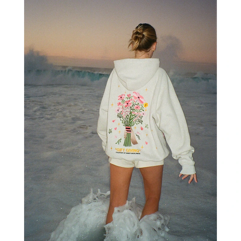 Dandy Worldwide "Gift Giving" Oversized Lux Hoodie - Image 4