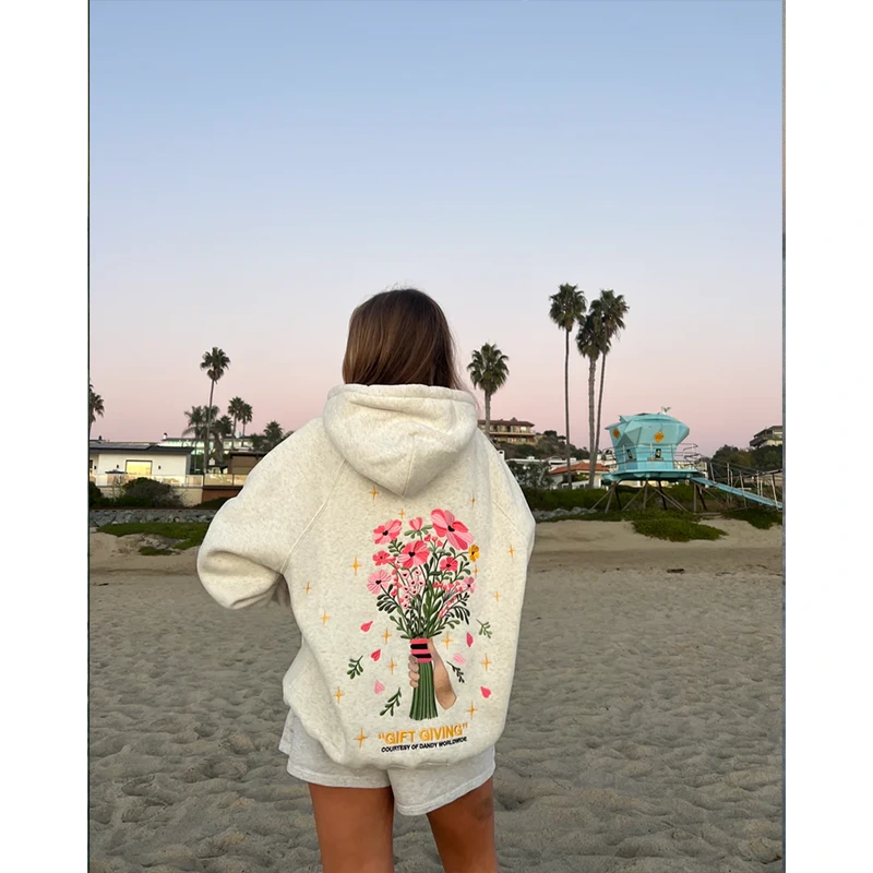 Dandy Worldwide "Gift Giving" Oversized Lux Hoodie - Image 13