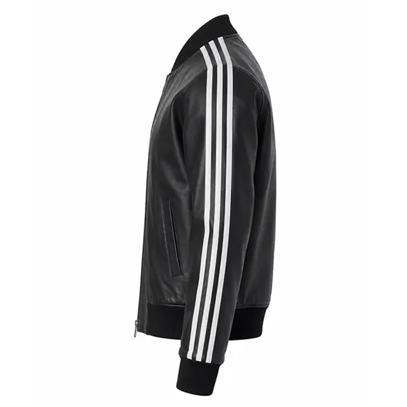 David Beckham World Cup 2026 Leather Track Jacket - Image 4