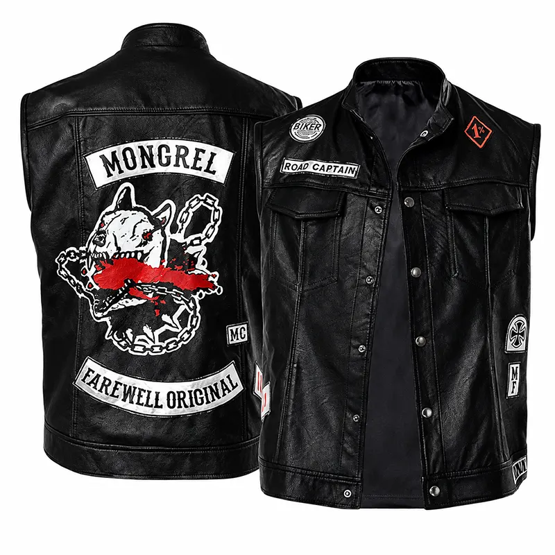 Deacon St. John Days Gone Leather Vest