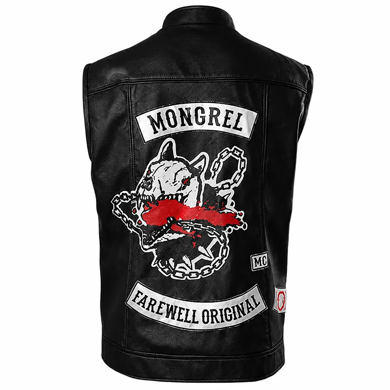 Deacon St. John Days Gone Leather Vest - Image 3