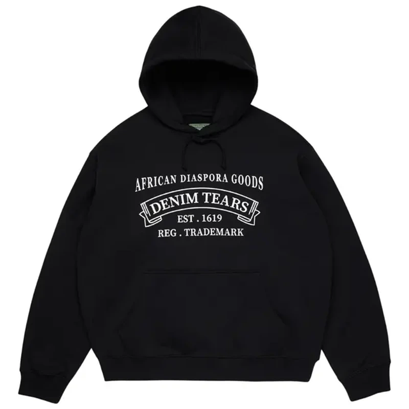 Denim Tears ADG Black Hoodie