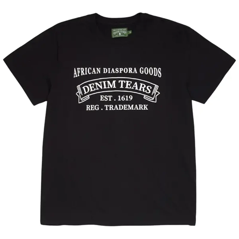 Denim Tears ADG Black Tee