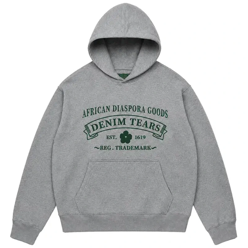 Denim Tears ADG Gray Hoodie