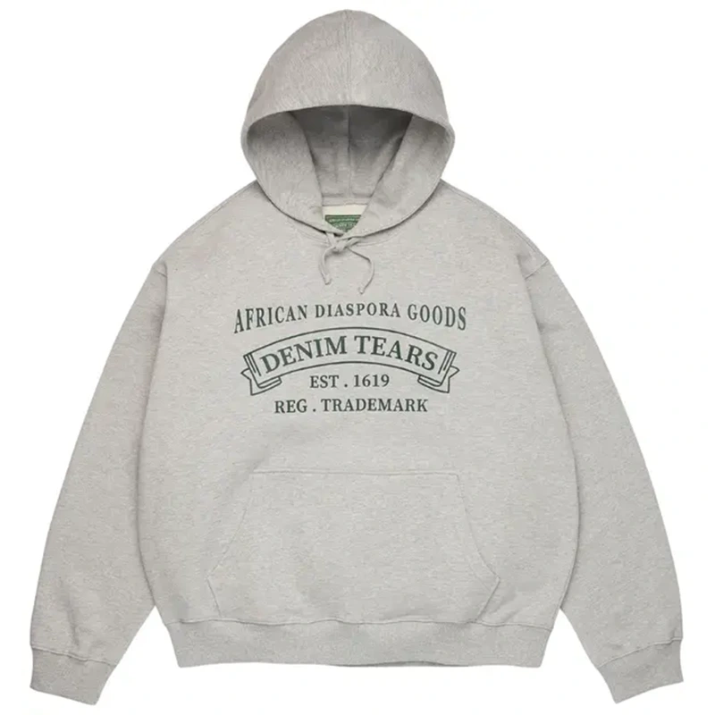 Denim Tears ADG Grey Hoodie